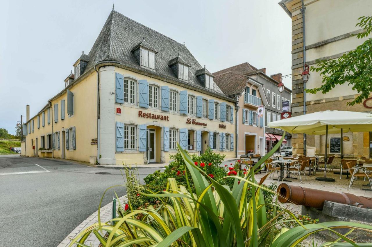 Logis Hotel Le Commerce Navarrenx Eksteriør bilde